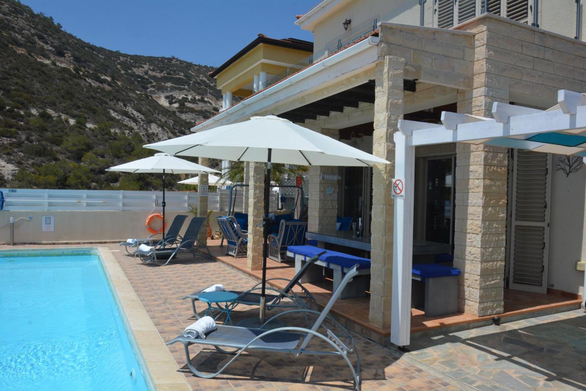 Villa Ocean Breeze Peyia Luaran gambar