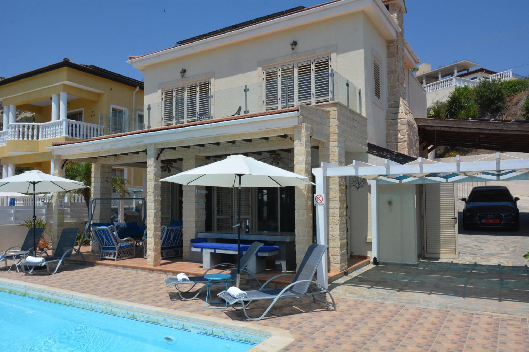 Villa Ocean Breeze Peyia Luaran gambar